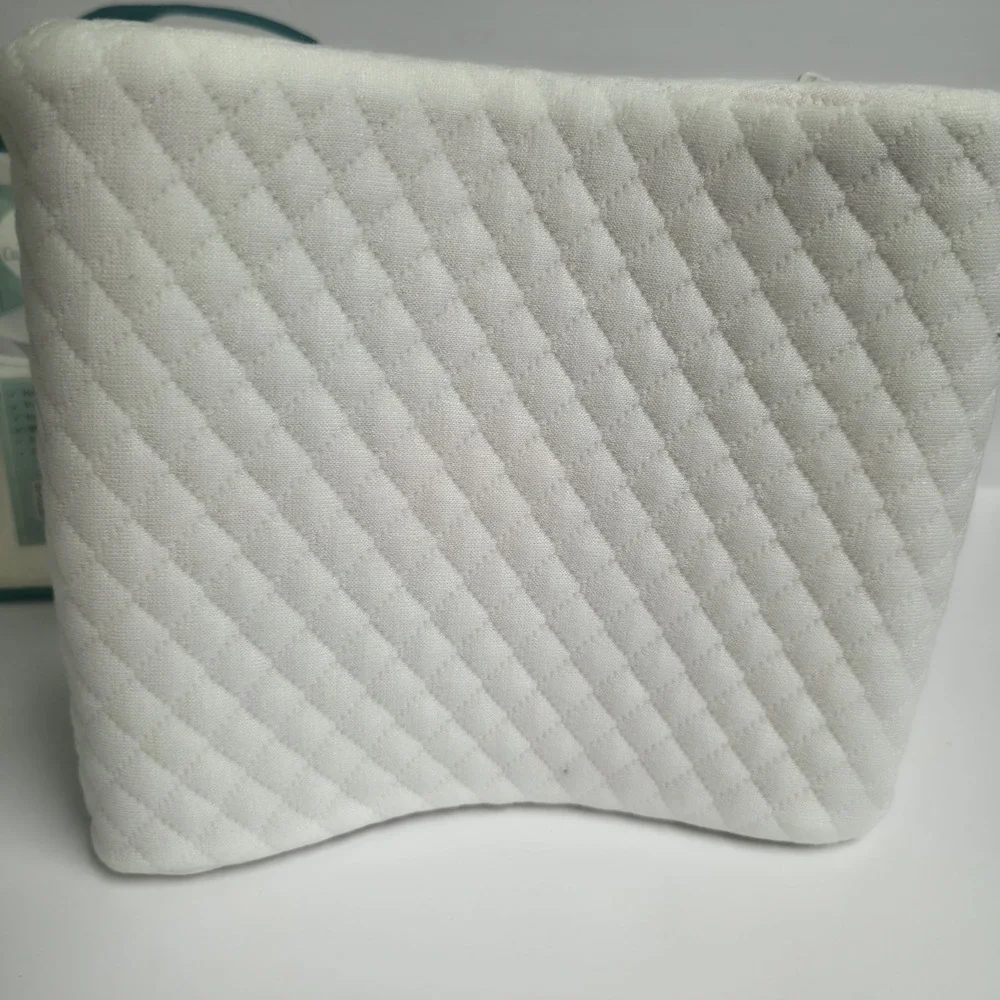 Cushy Form Memory Foam Knee Pillow For Side Sleepers Orthopedic Leg Wedge